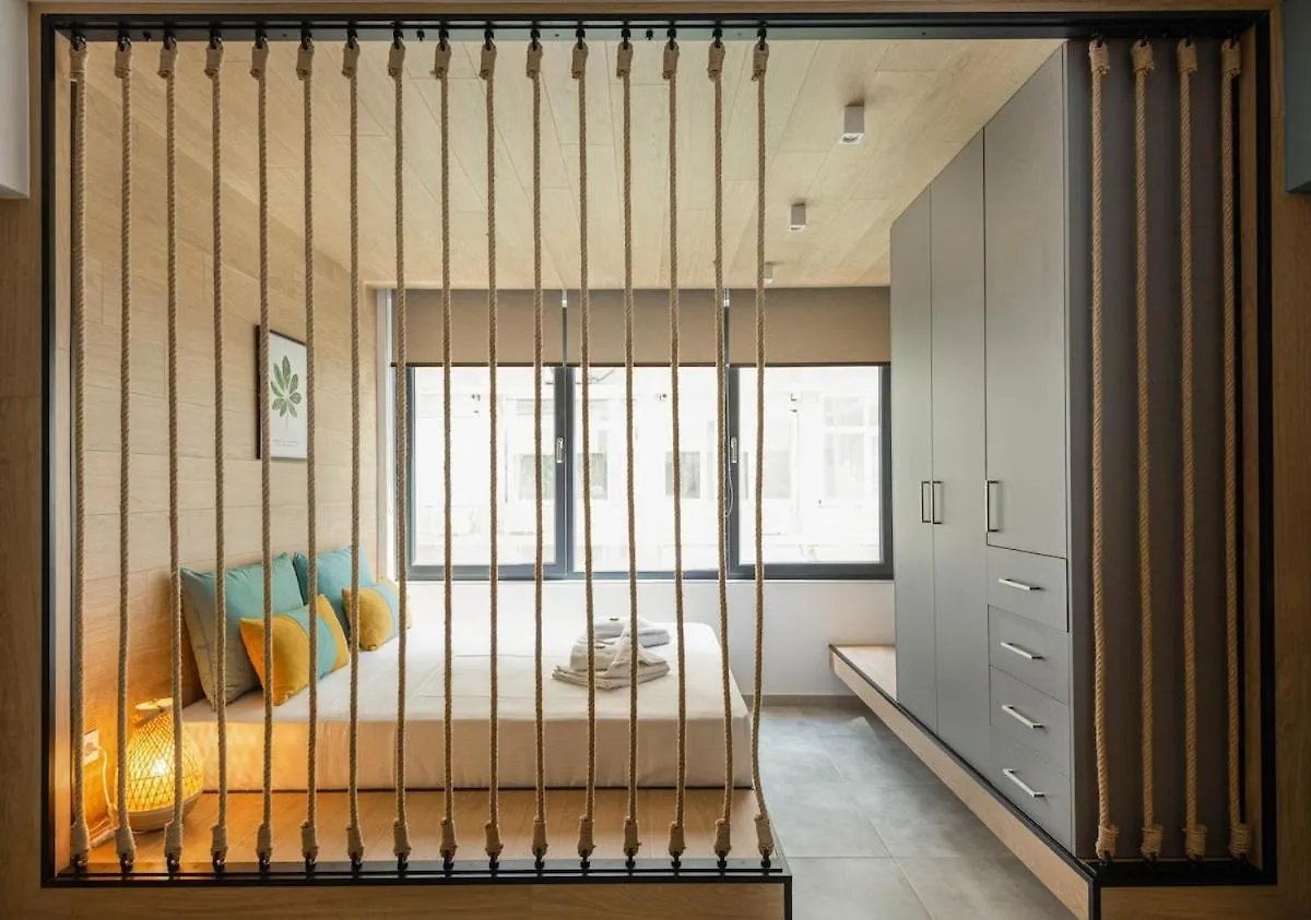 Apartament Innovative Snug Bohemian Studio In Ladadika Salonic