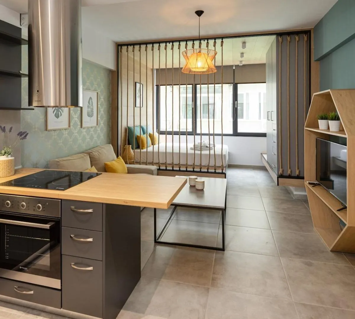 Apartament Innovative Snug Bohemian Studio In Ladadika Salonic Grecia